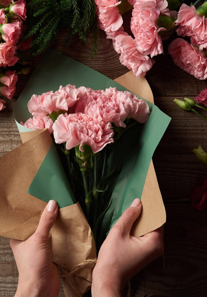 What flowers are given on grandma’s birthday?