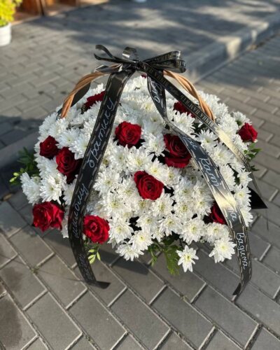 Траурна корзина номер 1