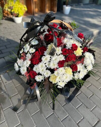 Траурна корзина номер 4