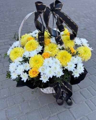 Траурна корзина номер 5