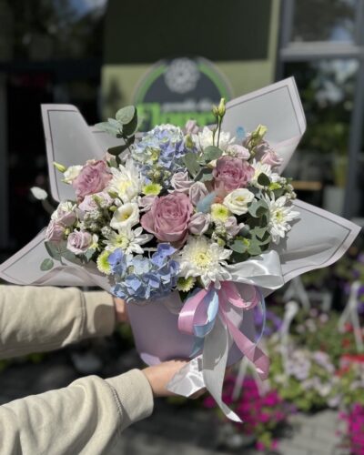 Коробка Лавандовий мікс