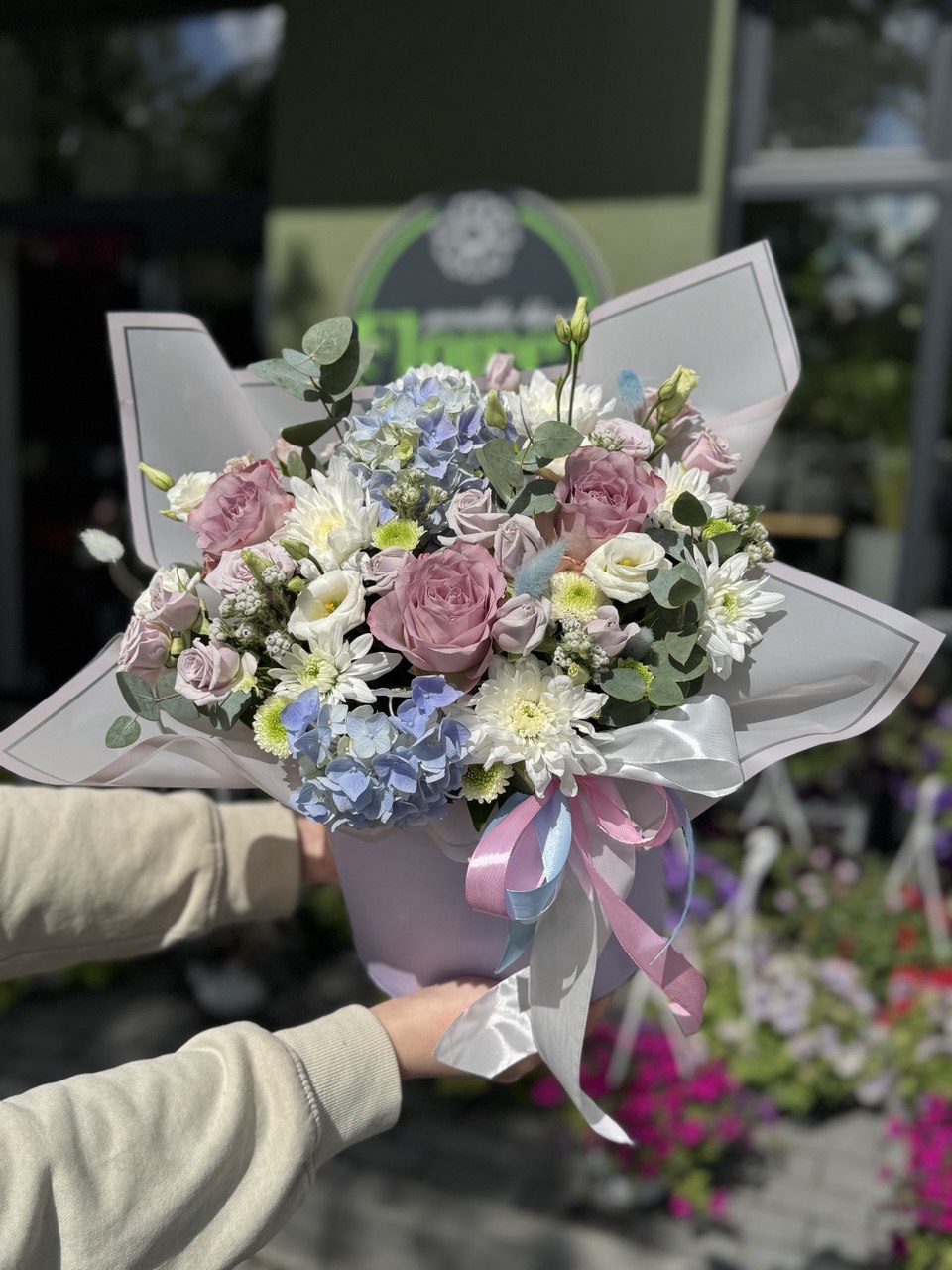 Коробка Лавандовий мікс