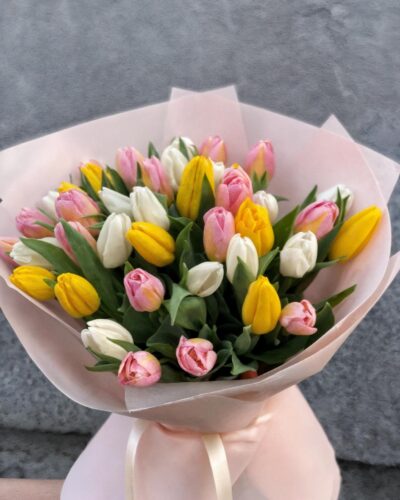 35 тюльпанів