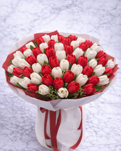 букет тюльпанів Луцьк